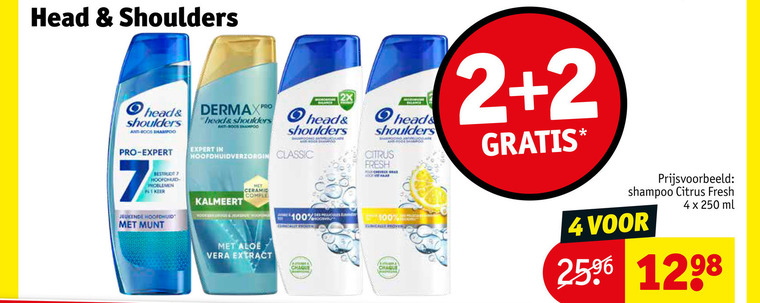 Head and Shoulders   shampoo folder aanbieding bij  Kruidvat - details