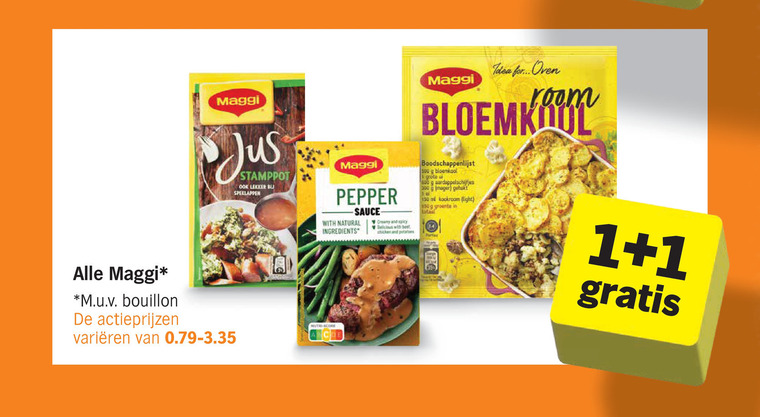 Maggi   maaltijdmix, jus folder aanbieding bij  Albert&nbsp;Heijn - details