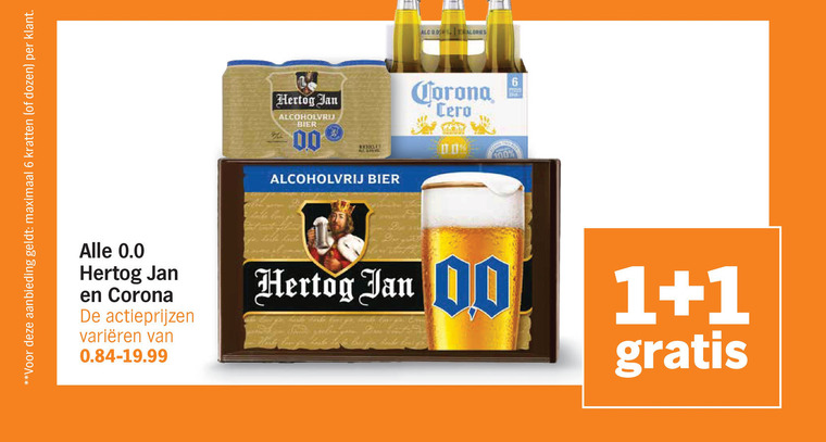 Corona   alcoholvrij bier folder aanbieding bij  Albert&nbsp;Heijn - details