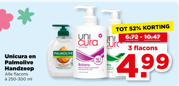 Palmolive   handzeep folder aanbieding bij  Plus - details