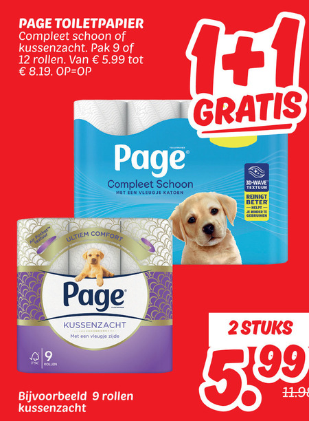 Page   toiletpapier folder aanbieding bij  Dekamarkt - details