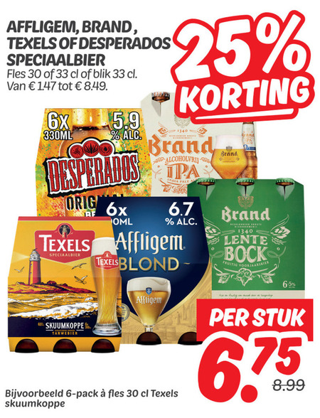 Brand   speciaalbier folder aanbieding bij  Dekamarkt - details