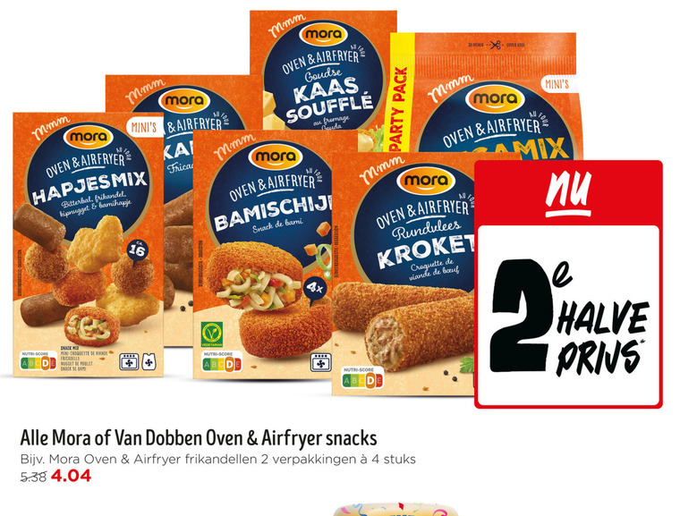 Mora   frikandellen, kroket folder aanbieding bij  Jumbo - details