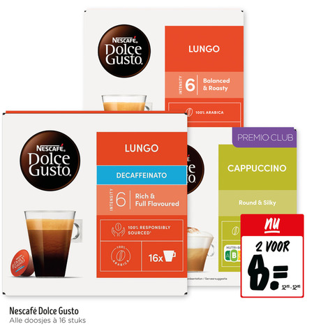 Nescafe   dolce gusto capsules folder aanbieding bij  Jumbo - details