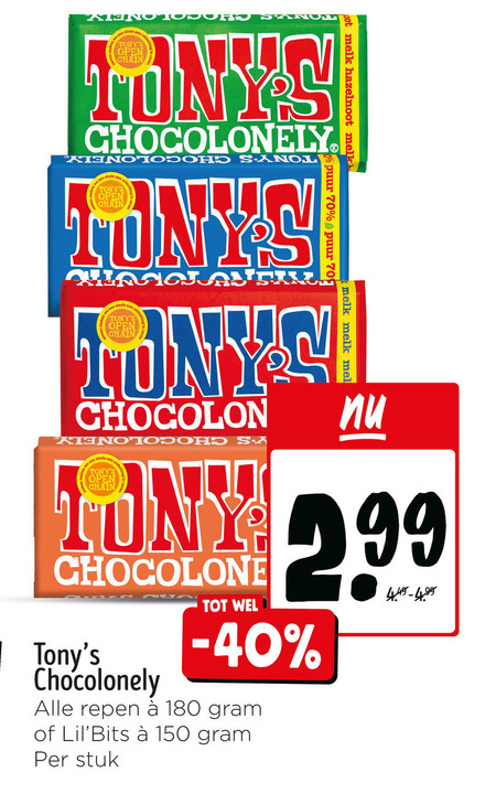 Tony Chocolony   chocolade folder aanbieding bij  Jumbo - details