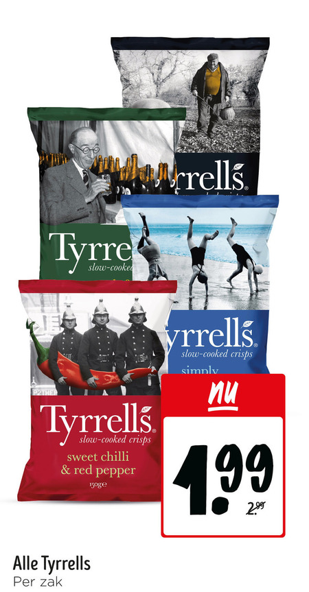 Tyrells   chips folder aanbieding bij  Jumbo - details