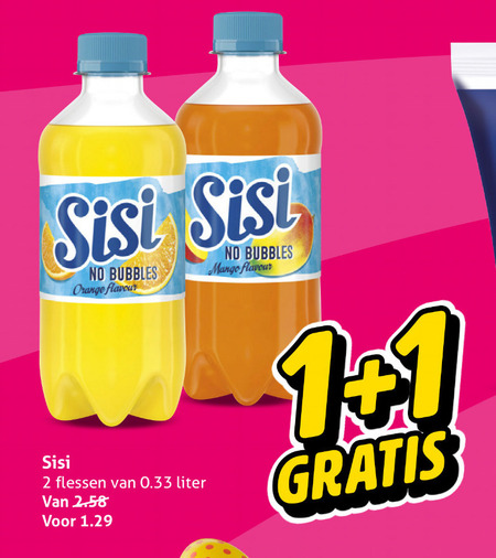 Sisi   frisdrank folder aanbieding bij  Hoogvliet - details