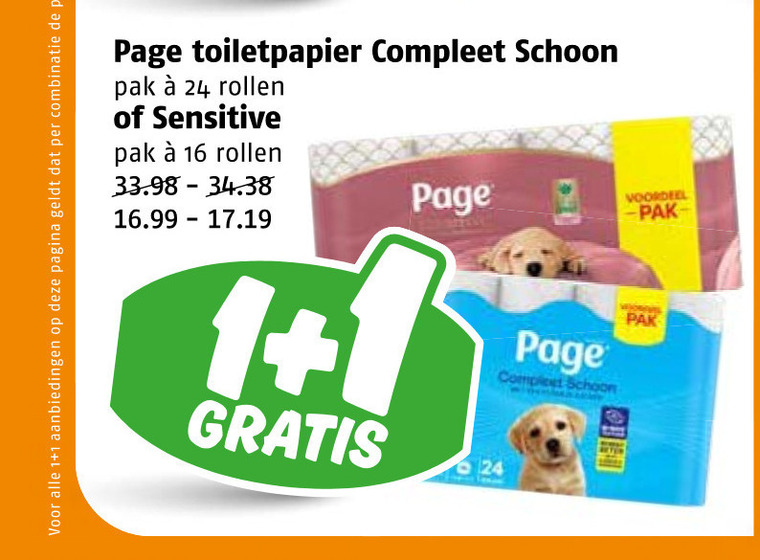 Page   toiletpapier folder aanbieding bij  Poiesz - details