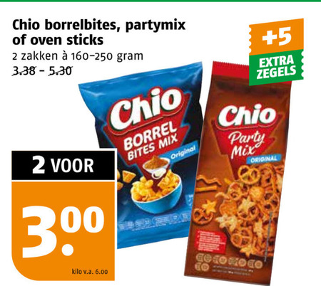 Chio   zoutje folder aanbieding bij  Poiesz - details