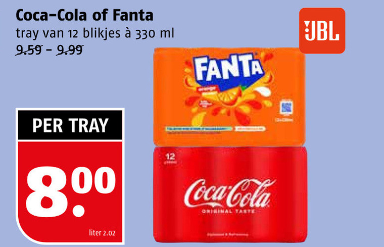 Fanta   cola, frisdrank folder aanbieding bij  Poiesz - details