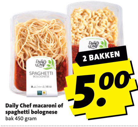 Daily Chef   italiaanse maaltijd folder aanbieding bij  Boni - details