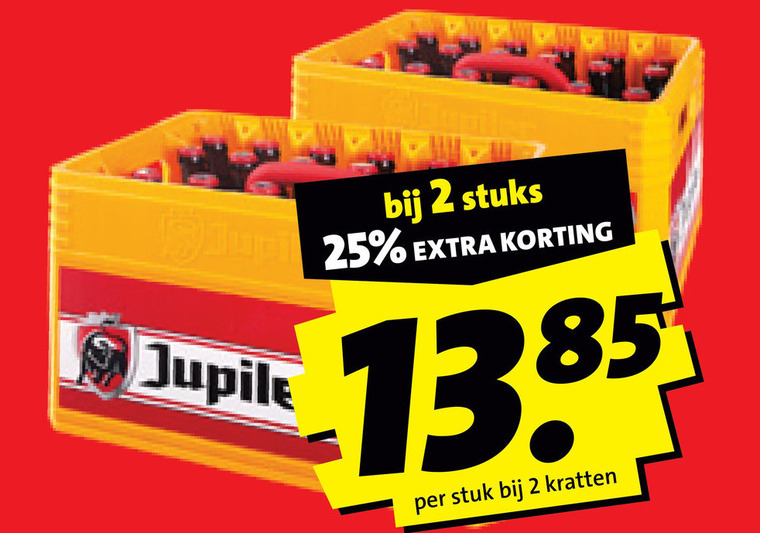 jupiler krat bier 2 25 stuks stuk kratten folder aanbieding bij Boni Jupiler krat bier folder aanbieding bij Boni - details