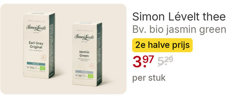 Simon Levelt   thee folder aanbieding bij  Picnic - details