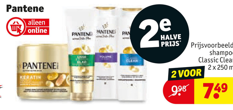 Pantene   shampoo folder aanbieding bij  Kruidvat - details