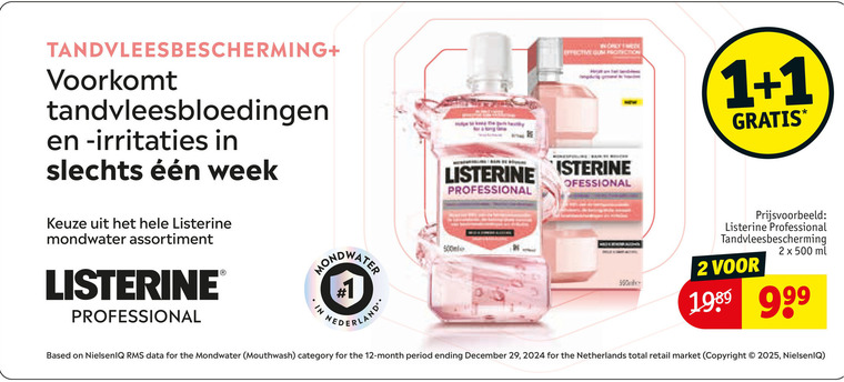 Listerine   mondwater folder aanbieding bij  Kruidvat - details