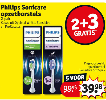 Philips   opzetborstel folder aanbieding bij  Kruidvat - details