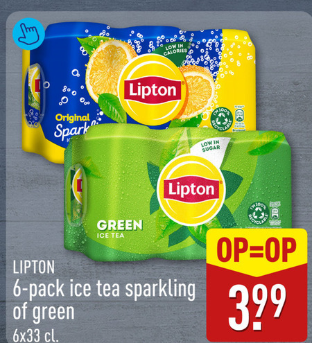 Lipton   ice tea folder aanbieding bij  Aldi - details