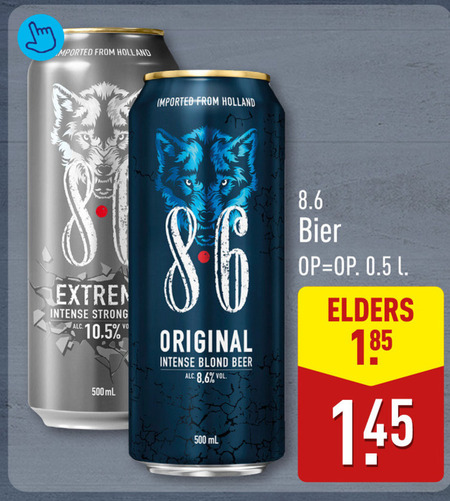 Bavaria 8.6   speciaalbier folder aanbieding bij  Aldi - details