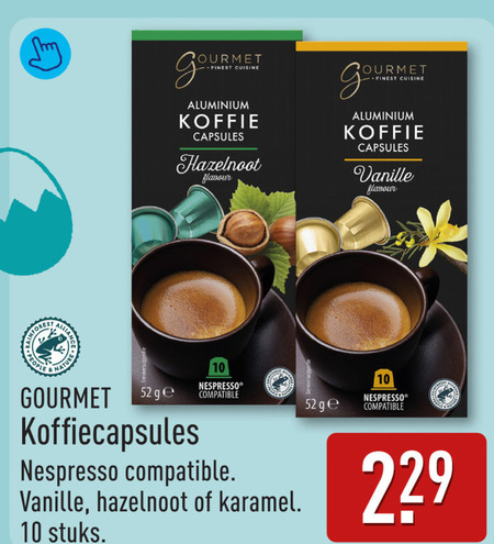 Barissimo   koffiecups folder aanbieding bij  Aldi - details