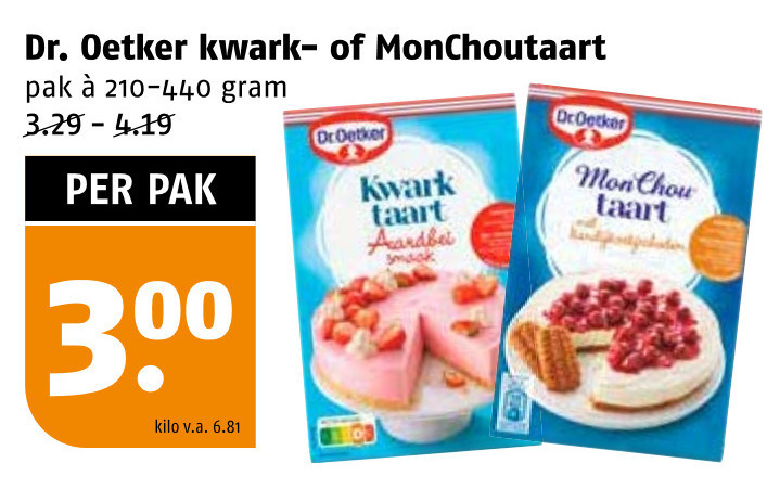 Dr Oetker   bakmix folder aanbieding bij  Poiesz - details