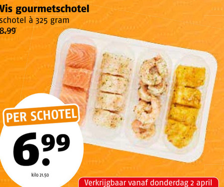 visgourmetschotel 2 vis gourmetschotel schotel 6 99 kilo folder aanbieding bij Poiesz