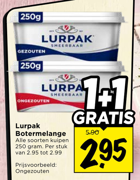lurpak   roomboter folder aanbieding bij  Vomar - details