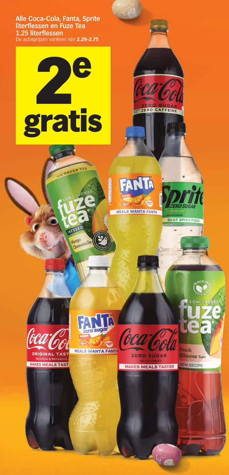 Coca-Cola   frisdrank, ice tea folder aanbieding bij  Albert&nbsp;Heijn - details
