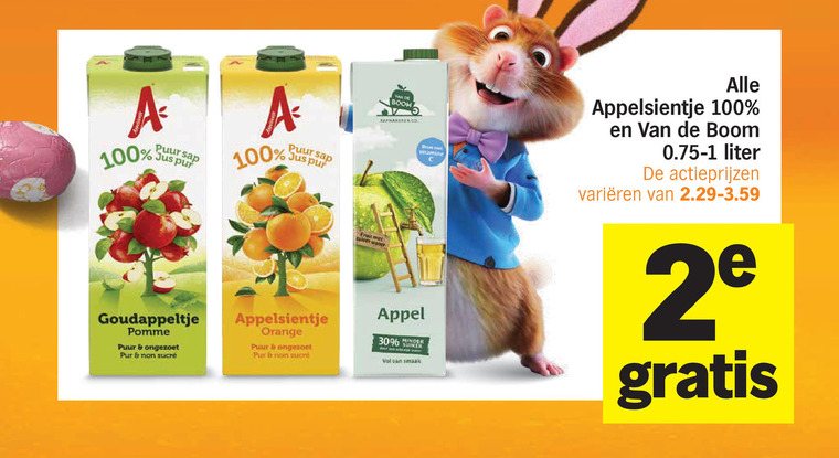 Appelsientje   fruitdrank folder aanbieding bij  Albert&nbsp;Heijn - details
