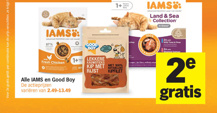 IAMS   kattenvoer folder aanbieding bij  Albert&nbsp;Heijn - details