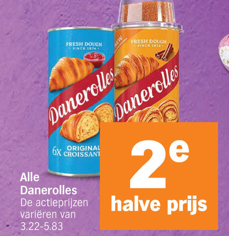 Danerolles   croissantdeeg folder aanbieding bij  Albert&nbsp;Heijn - details