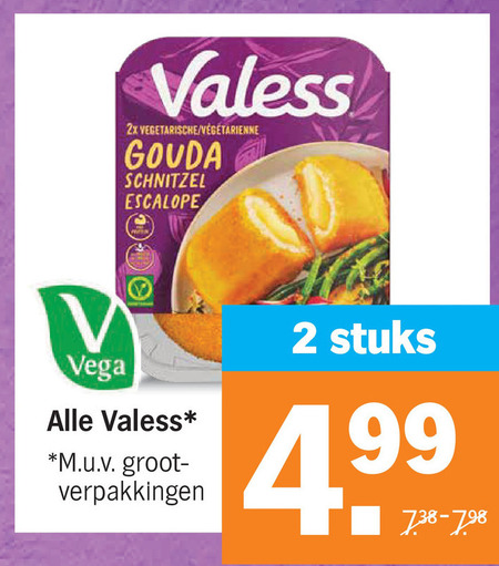 Valess   vegetarisch folder aanbieding bij  Albert&nbsp;Heijn - details