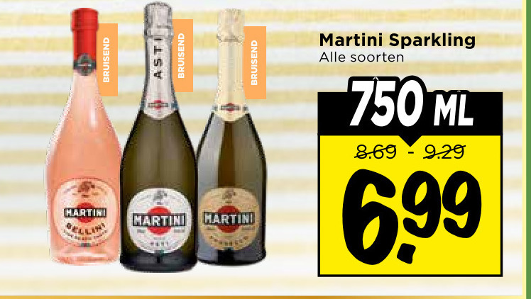 martini champagne sparkling wijn 750 asti bruisend soorten ml 6 99 folder aanbieding bij Vomar Martini champagne sparkling wijn folder aanbieding bij Vomar - details