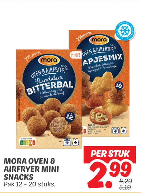 Mora   snack folder aanbieding bij  Dekamarkt - details