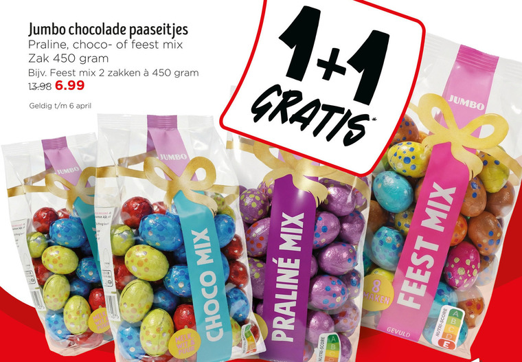 Jumbo Huismerk   paaseitjes folder aanbieding bij  Jumbo - details