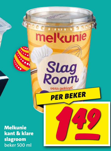 Melkunie   slagroom folder aanbieding bij  Nettorama - details