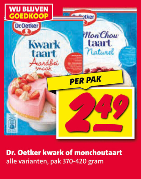 Dr Oetker   bakmix folder aanbieding bij  Nettorama - details