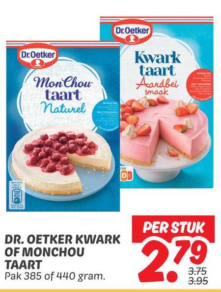 Dr Oetker   bakmix folder aanbieding bij  Dekamarkt - details