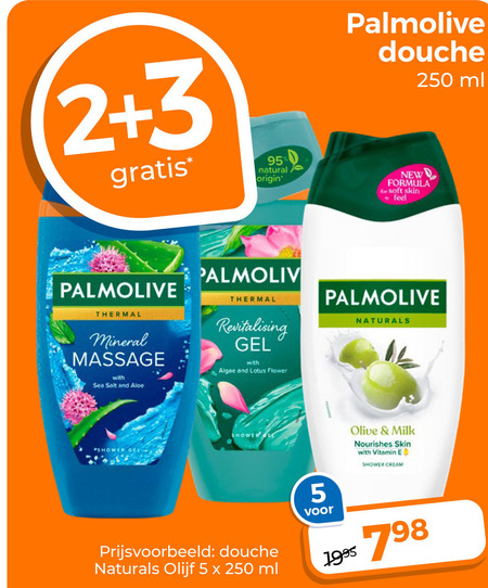 Palmolive   douchegel folder aanbieding bij  Trekpleister - details