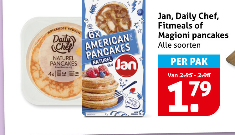 Daily Chef   pannenkoek folder aanbieding bij  Hoogvliet - details