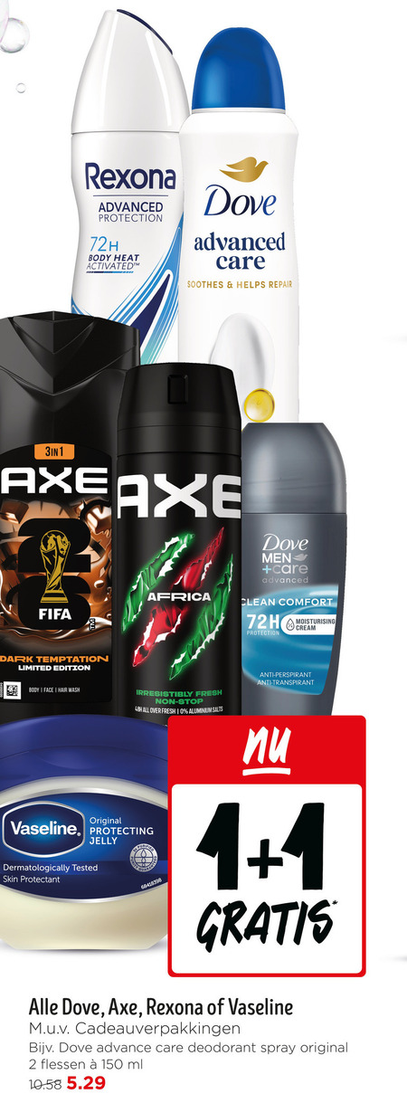 Dove   deodorant folder aanbieding bij  Jumbo - details