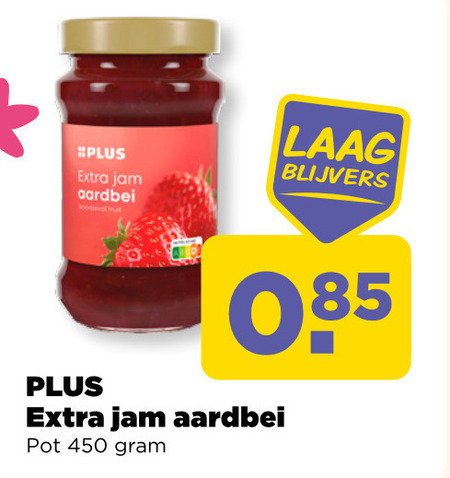 Plus Huismerk   jam folder aanbieding bij  Plus - details