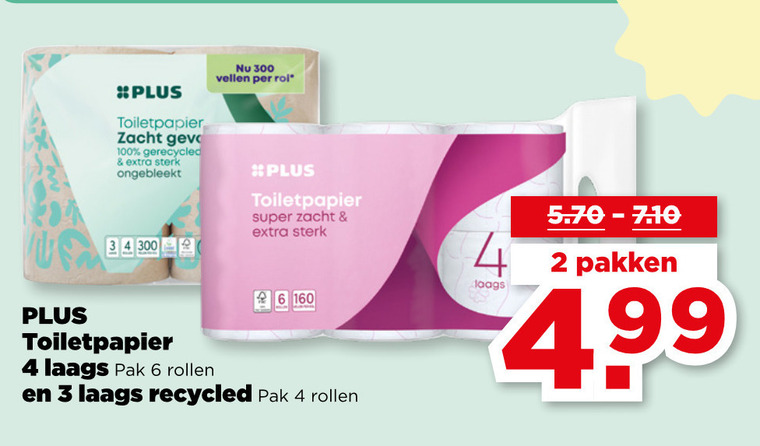 Page   toiletpapier folder aanbieding bij  Plus - details