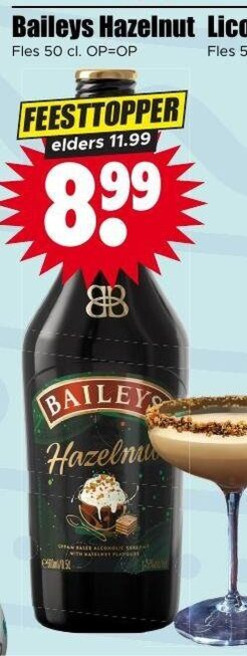 Baileys   likeur folder aanbieding bij  Dirk - details