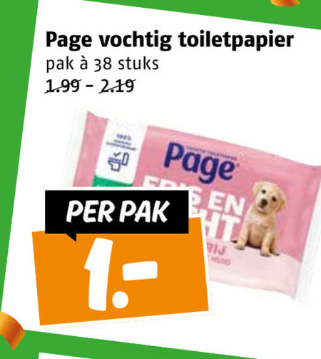 Page   vochtig toiletpapier folder aanbieding bij  Poiesz - details