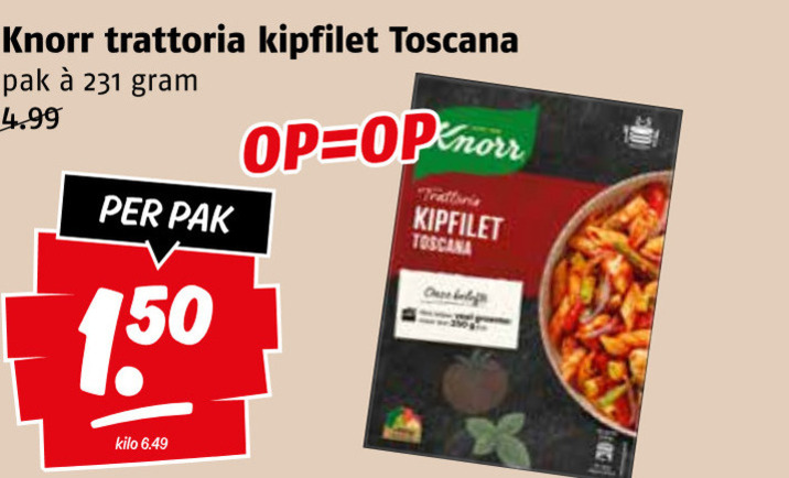Knorr   maaltijdmix folder aanbieding bij  Poiesz - details