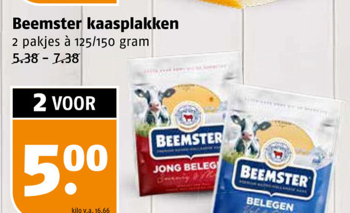 Beemster   kaasplakken folder aanbieding bij  Poiesz - details