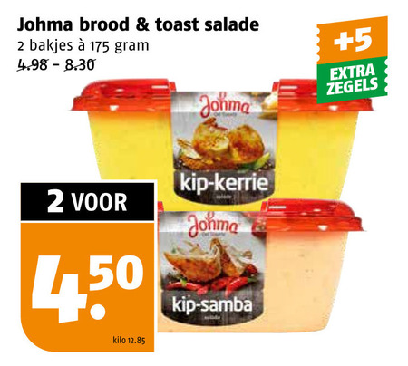 Johma   salade folder aanbieding bij  Poiesz - details