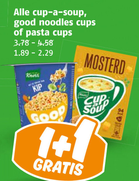 Cup a Soup   soep, noodles folder aanbieding bij  Poiesz - details