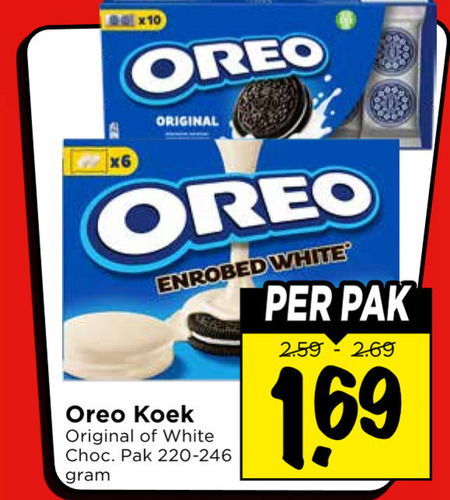Oreo   biscuits folder aanbieding bij  Vomar - details