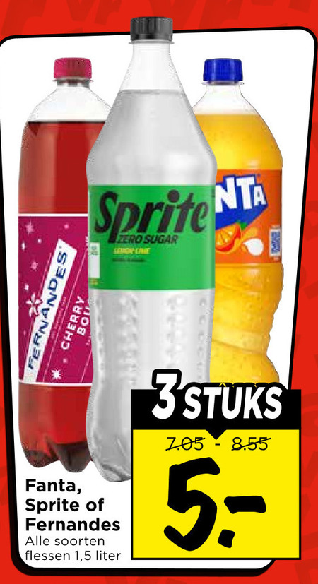 Fanta   frisdrank folder aanbieding bij  Vomar - details